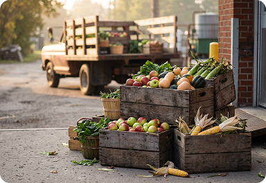 Ontario produce at Food World Plus