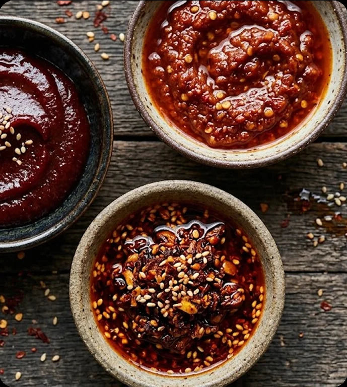 Chili Sauces And Pastes