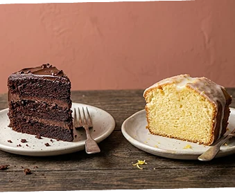 Cakes by the slice