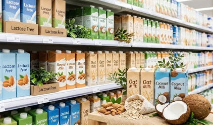Lactose-Free And Plant-Based Options
