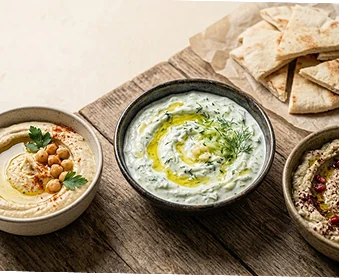 Dips and spreads