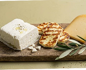Mediterranean cheeses