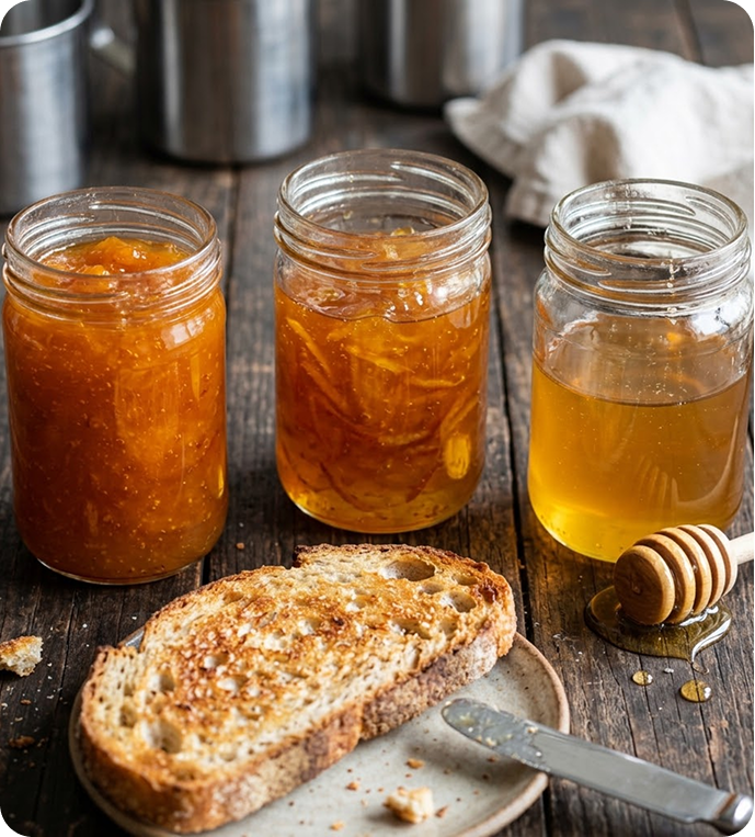 Preserves And Honey