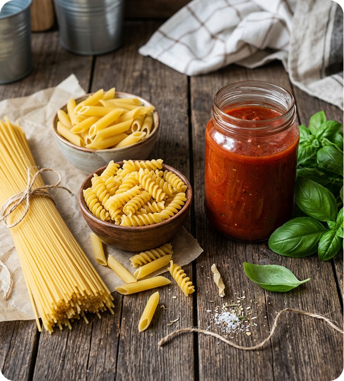 Pasta And Sauces