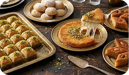 Baklava And Middle Eastern Sweets